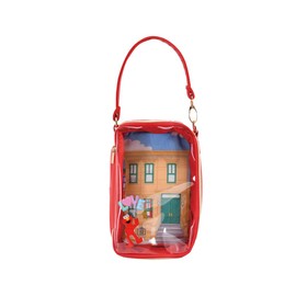 SESAME STREET Elmo Chibi Ni Ni Nouso Korenshon Pouch