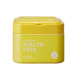 ECLIMOI Niacin Bita Mask, Pack of 30, Box Mask Skin Care