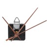 jojofuny Clock Movement Mechanism Replacement Kit with Walnut Wood Hands