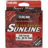 Sunline Super Natural Monofilament Fishing Line (Jungle Green, 4-Pounds/330-Yards)