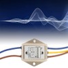 EMI Mains Filter 230V, CW1B-10A-L(040) Single-Phase Filter for 115V/250V, 10A,