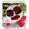 T WILKER 3Pcs Winter Hats Neck Warmer Scarf and Touch