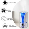 CCC Comfort Zone CZHD81 Whisper-Quiet Cool Mist Digital Ultrasonic Humidifier