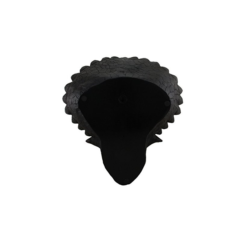 Zeckos Triceratops Trophy Wall Mounted Dinosaur Head Sculpture