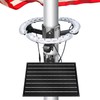 RAYSLIT Solar Flag Pole Light 3300 Lumens Flagpole Light Solar
