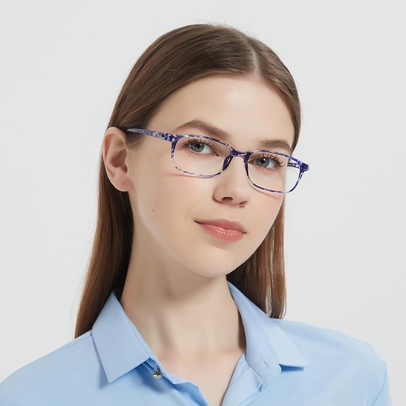 Mcoorn Lesebrille Schildpatt Flexibel Für Damen, Leichte Lesehilfe Biegsam Anti