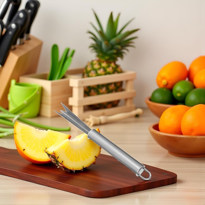 Pineapple Eye Peeler Remover Tool, Stainless Steel Multipurpose Pineapple Eye