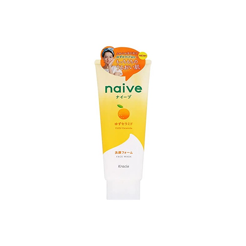 [Set of 6] Naive Facial Cleansing Foam (Yuzu Ceramide Blended),