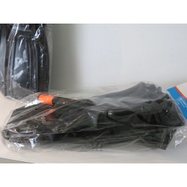 True Living Swim Set Snorkel and Fins Youth 7 Plus Black New In Package Lot of 2