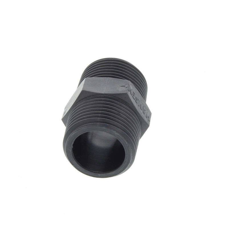 Hex Nipple 25mm BSP Plumbing Irrigation Poly Fitting Water Hansen