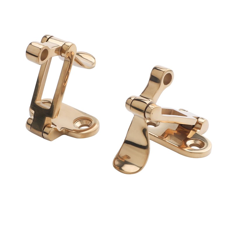 NovelBee 4pcs Boat Anti-Rattle Latch with Screws,Stainless Steel Lockable Hold