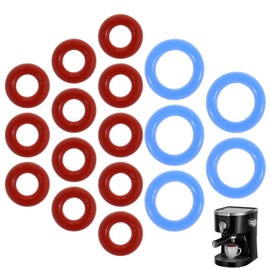 17 Pcs O-Rings Seal Kit for Breville Espresso Machines BES900/BES920/BES980/BES990,5 Blue Large Size+12 Red Small Size