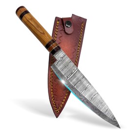 TOOL VISTA Japanese Santoku Knife – 8” Damascus Steel Chef Knife, Ultra Sharp Blade, Premium Handle – Ideal for Slicing, Dicing & Chopping - kichen knife for Daily Use Best Gift for Him