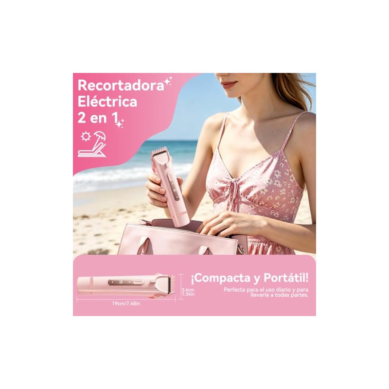 Cieloazul Epilator Depiladora El?ctrica Mujer Iluminaci?n