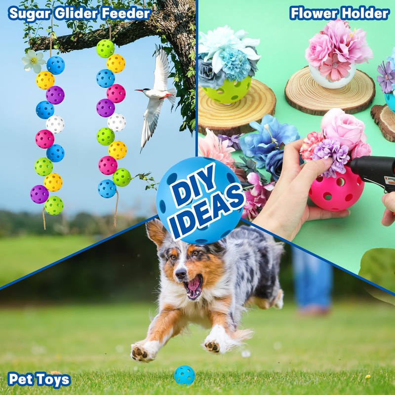 Coopay 36 Pack Baseball Practice Balls Plastic Training Balls Lightweight