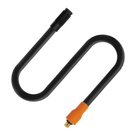 T Tooyful Air Pump Hose Inflator Pump Hose Electric Pump Paddle Board M6 Pump Valve Hose with Screw Air Compressor Inflation Pump Tube, 60cm