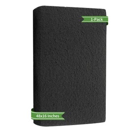 Carbon Air Filter -16x48" Universal Cut to Fit Activated Carbon Filter| Replacement Charcoal Filters|Pre Filter for Air Purifier, Vent Filters, HVAC & AC Vents-1PC