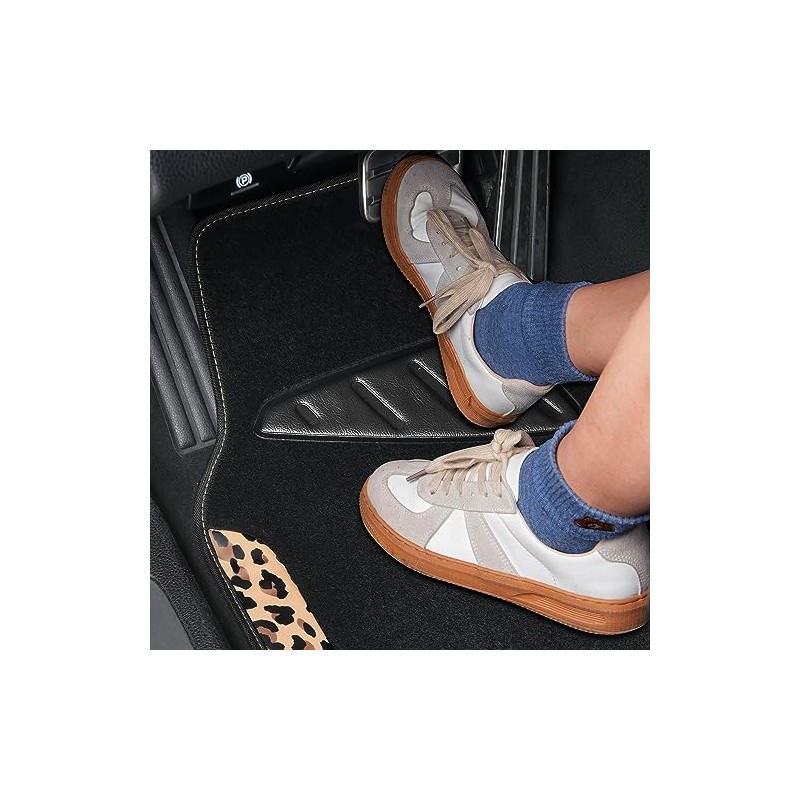 Car Pass - Alfombrillas Impermeables de Ajuste Universal para Coche,