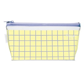 Kokuyo F-VBF245-L5 Pencil Case, Pencil Case, Tool Pen Case, Peeplite Limited Edition, Newtro Lime Yellow