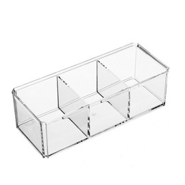 gifthub Acrylic Tea Bag Storage Box Coffee Milk Tea Sorting Storage Rack Transparent Office Desktop Tea Room,Acrylic Tea Bag Organizer,Kitchen Pantry Cabinet, Organize Storage Shelves,(style 2)