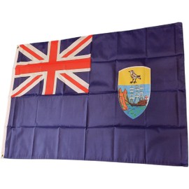 NWFlags St Helena Flag 3ft x 2ft 75d Premium Polyester Suitable For Flagpoles | Strong Polyester 3x2 foot material flag with Eyelets
