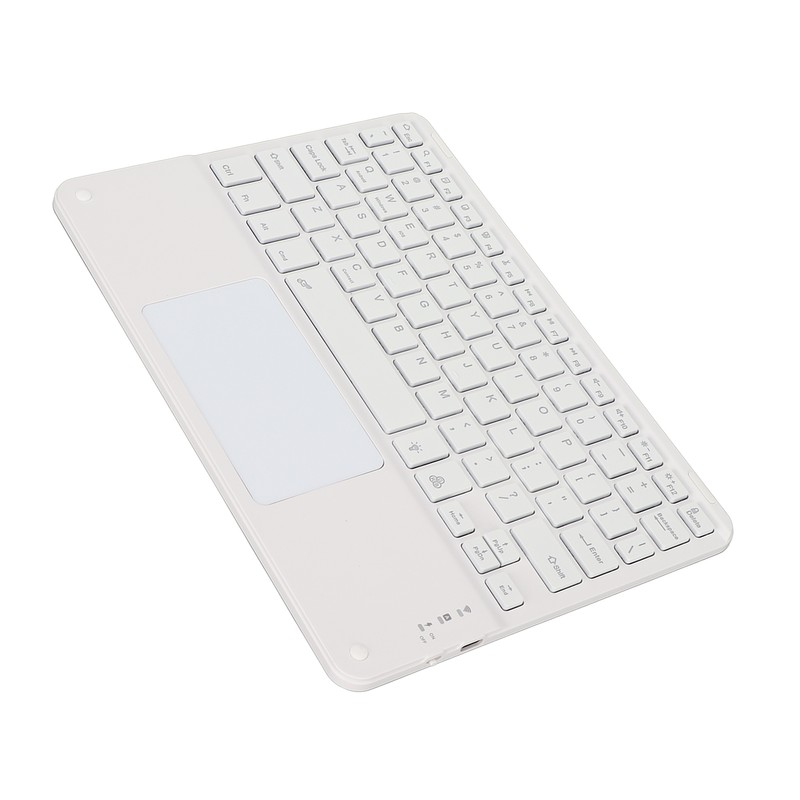Wireless Keyboard with Touchpad Quadrate Keycap Ultra Thin 10inch Wireless