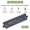 Waterproof LED Driver 100 Watts - 110V-260V AC to 12V