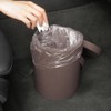 Operitacx Bolsa de Basura para Coche con Tapa, Diseño Portátil
