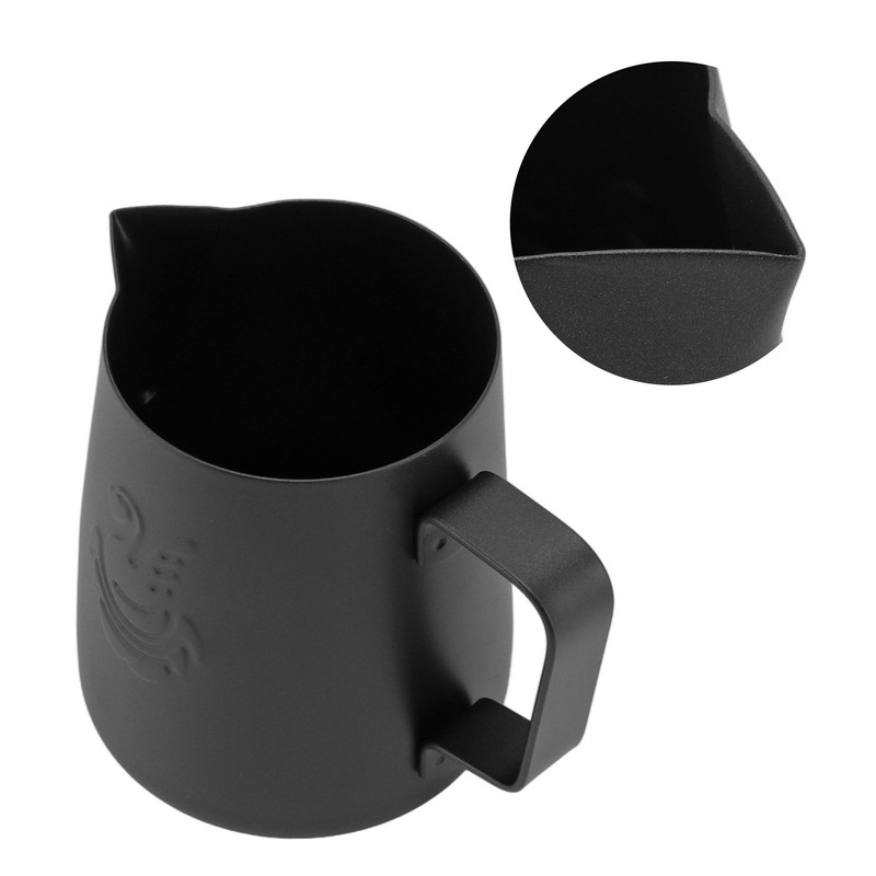 Milk Frothing Pitcher Multipurpose 304 Stainless Steel Coffee Steaming Pitcher