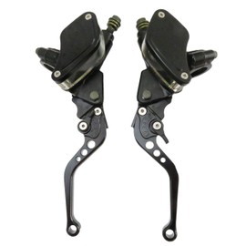 Motorcycle Hydraulic Brake Clutch Master Cylinder Reservoir Lever for most of motorcycles, Dirt Pit Bike and ATV with 22mm handlebar in diameter