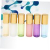 Minkissy 6pcs Roll Bottle Essential Oil Bottle Subpackaging Portable Empty
