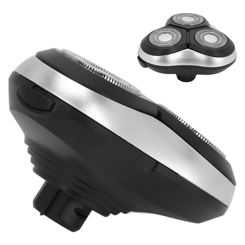 Replacement Electric Shaving Head 360° Floating Double Shaving Rings Head