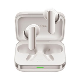 realme Buds Air 7 Pro Wireless Headphones, Tri-Mic 53dB, Deep Active Noise Cancellation, 48 Hours Playtime, IP55, Waterproof, Bluetooth 5.4, Wireless Headphones, White