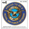 Proud to Be A Royal Air Force Veteran Car Sticker