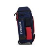 Boombah DEFCON Superpack Rolling Bat Bag Navy/Red/Navy