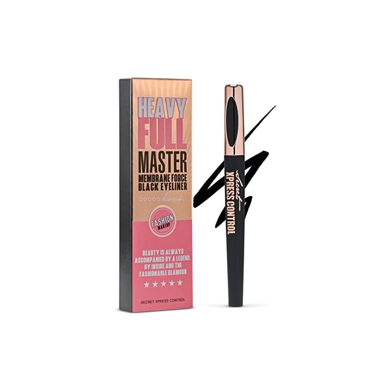 Secret Xpress Control Lápiz Delineador De Ojos Líquido Negro Resistente