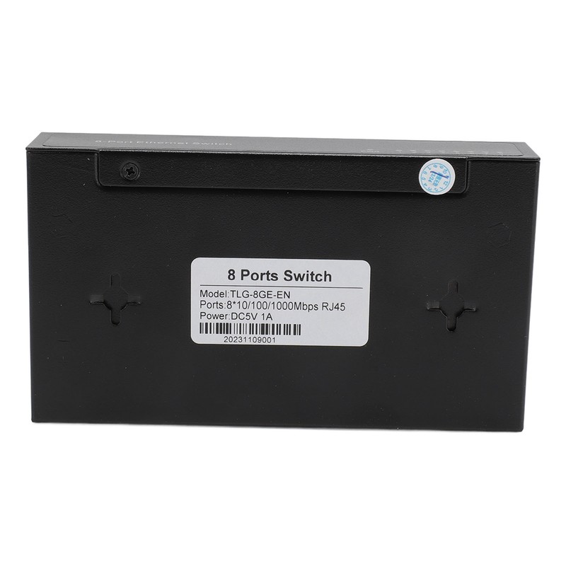 Fast Ethernet Switch 8 Ports 10 100 1000Mbps Anti Thunder
