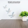 3Pcs Seagull Figurine Garden Bird Statue Small Seagull Birds Ornaments
