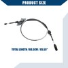 Hihaha Inner/Automatic Transmission Gear Shift Control Lever Cable for Ford