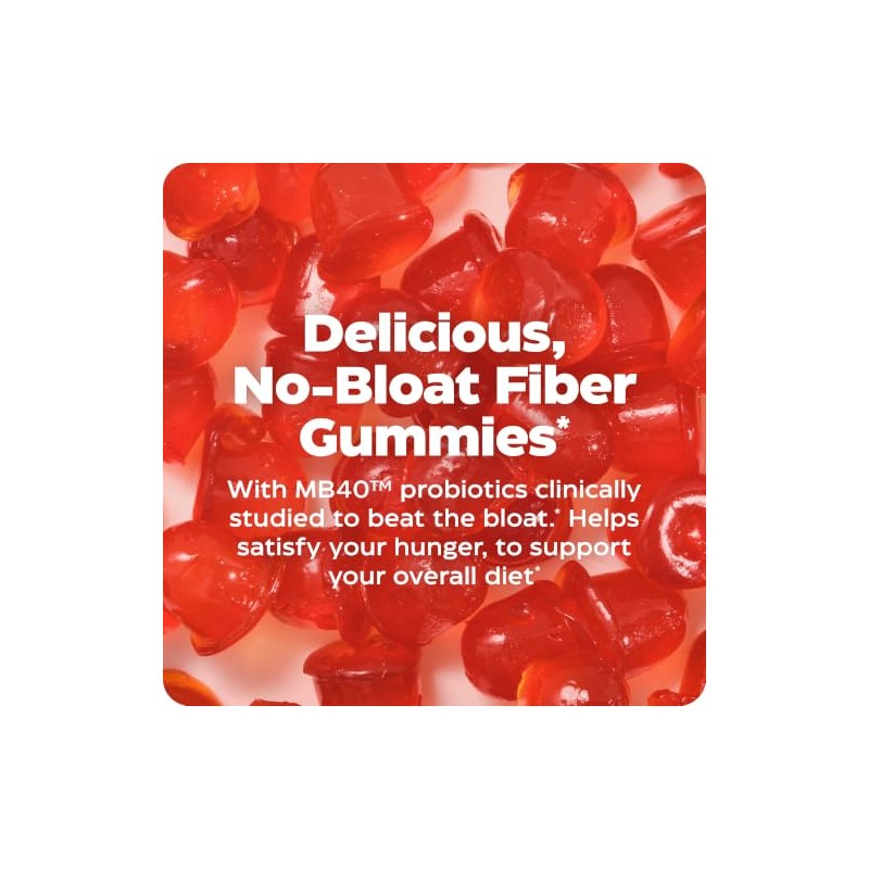 Enzymedica Gomitas Fiber MB40