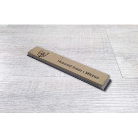 Jende 1x6" Resin Diamond Sharpening Stone for Edge Pro, Hapstone, TSProf, Jende JIGS for Knives (1 Micron (15,000 Grit))