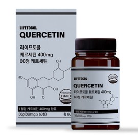 Life Tocol Quercetin 400mg, 60 tablets, high-quercetin content nutritional supplement / 퀘르세틴 400mg 60정 케르세틴 고함량 영양제