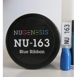 NuGenesis Nail Dipping Powder Color 1.5oz/43g Jar - (NU163 BLUE RIBBON)