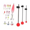 Winter Fishing Set High Strength with Plastic Box Ice Fishing