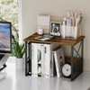 VYUOL Printer Stand for Desk, Desktop Printer Stand Shelf Organzier