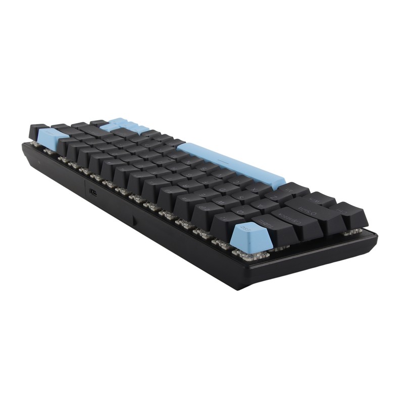 Mechanical Keyboard 68 Keys RGB Backlight Compact Wired Keyboard with