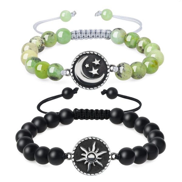 COAI Partner Bracelets with Charm, Australian Jade, Australian Jade