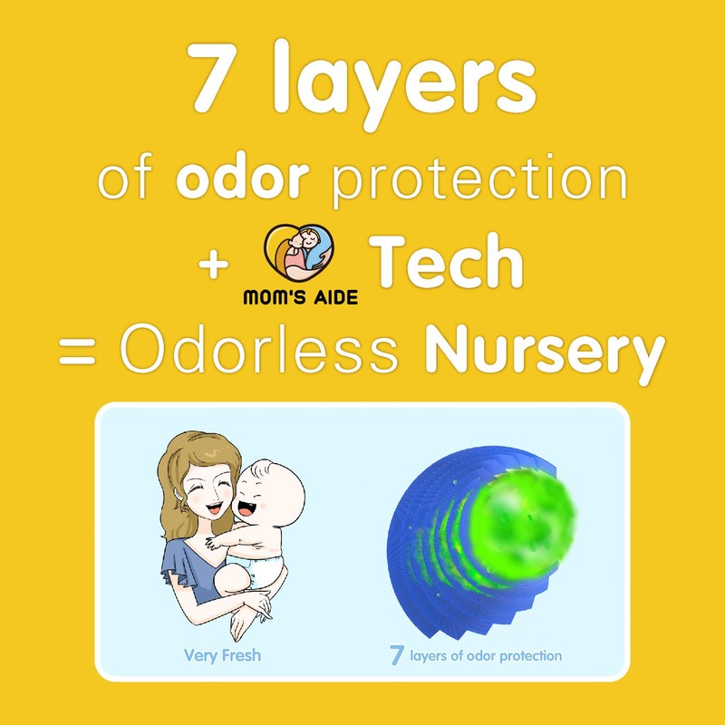 MOM'S AIDE - Nappy Feeder Refill Only Compatible with Simplee