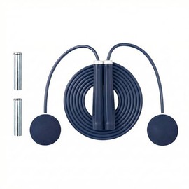 Keep 2-in-1 Weighted Jump Rope for Fitness, Cordless Ropeless Skipping Rope with 65mm Weighted Balls & Adjustable 3M Rope, Indoor Cardio Workout Rope 
