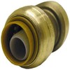 LASCO 19-8004 Magnagrip, Brass Push Fit Fitting, Use On PEX,